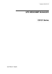 CS121 user manual -  Generex GmbH