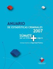 ANUARIO ESTADÍSTICAS CRIMINALES 2007