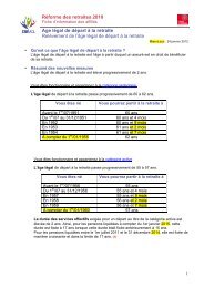 Lire la fiche d'information des affiliÃ©s