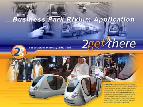 Business Park Rivium Application