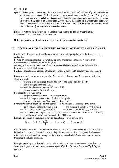 ETUDE D’UNE TELECABINE A STABILITE ACCRUE  LE FUNITEL