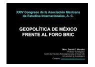 GEOPOLÍTICA MÉXICO