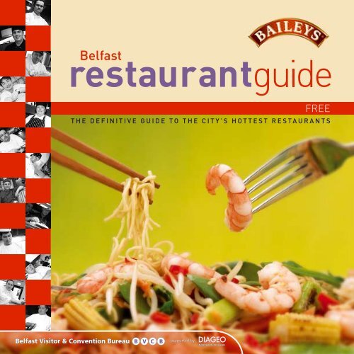 Restaurant Guide Pdf Queen S University Belfast