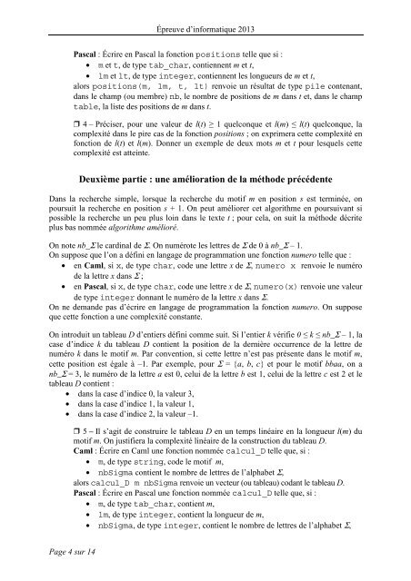 PDF (105 Ko) - Sujets de Concours