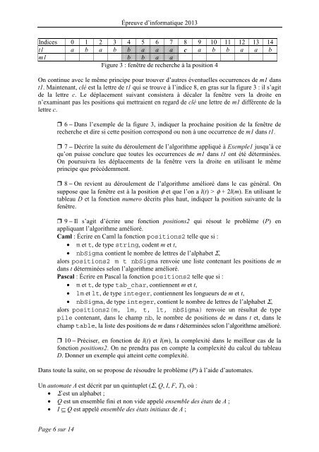 PDF (105 Ko) - Sujets de Concours