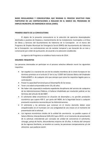 Convocatoria y Bases reguladoras PDF - Ayuntamiento de ...