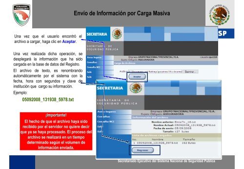 “Programa de Capacitación a las Instituciones Aseguradoras”