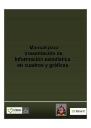 presentación de información estadística en cuadros y gráficas