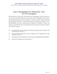 Layer 3 Manageable Cisco 3560 Switch - 1No for STPI Aurangabad