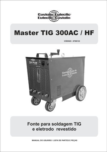 Master TIG 300AC / HF