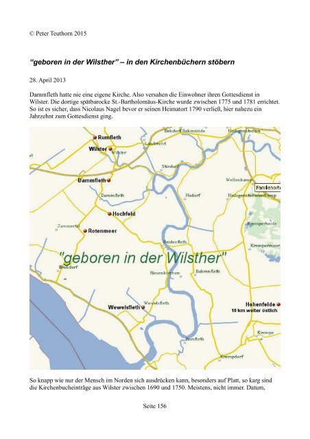 Von Frankenhausen in die Welt - ein genealogisches Lesebuch / Peter Teuthorn