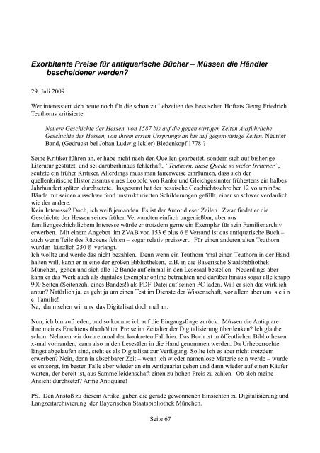 Von Frankenhausen in die Welt - ein genealogisches Lesebuch / Peter Teuthorn