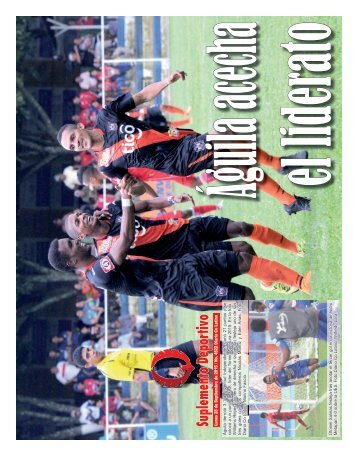 Suplemento Deportivo 28 de Septiembre de 2015