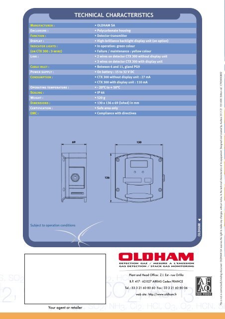 GAS DETECTORS