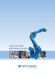 Industrial robot MOTOMAN-ES280N