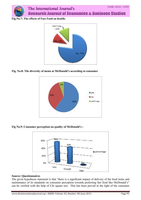 Research Journal of Economics & Business Studies - RJEBS - The ...