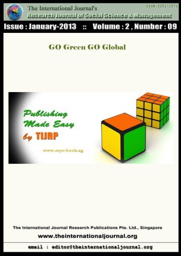 Management research journals