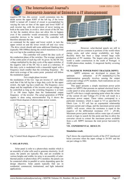 Research Journal of Science & IT Management - RJSITM - The ...