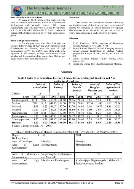 Table of Contents