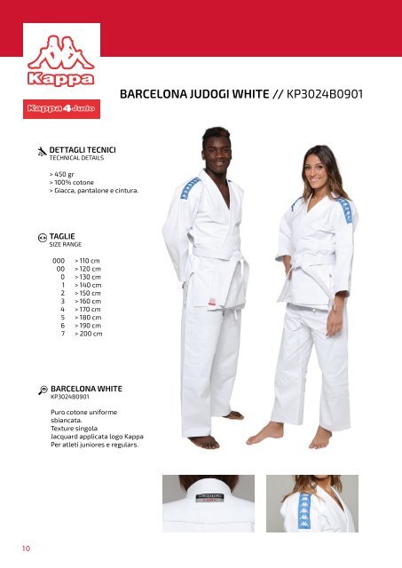 CATALOGO KAPPA4KARATE // KAPPA4JUDO FOR TEAM