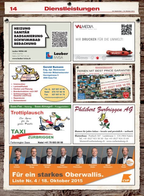 Allalin News Nr. 15/2015