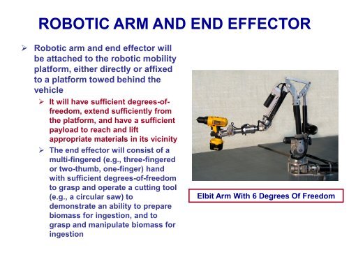 EATR ENERGETICALLY AUTONOMOUS TACTICAL ROBOT