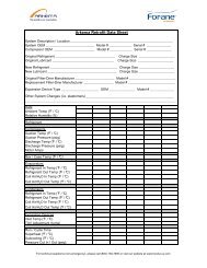 427a Refrigerant Chart