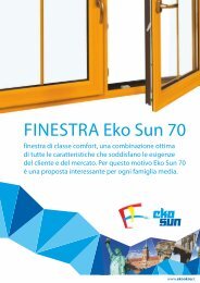 FINESTRA Eko Sun 70