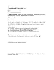 Permeability and Porosity - MiTEP