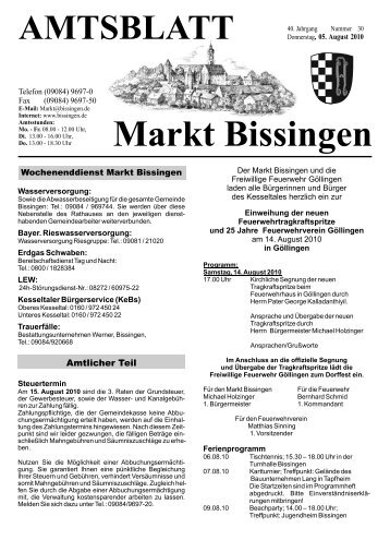 Markt Bissingen