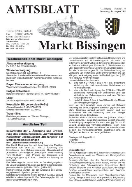 Markt Bissingen