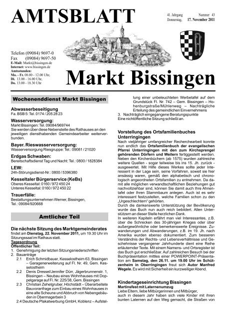 Markt Bissingen