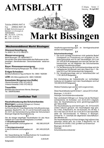 Markt Bissingen