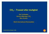 CO – Trussel eller mulighet