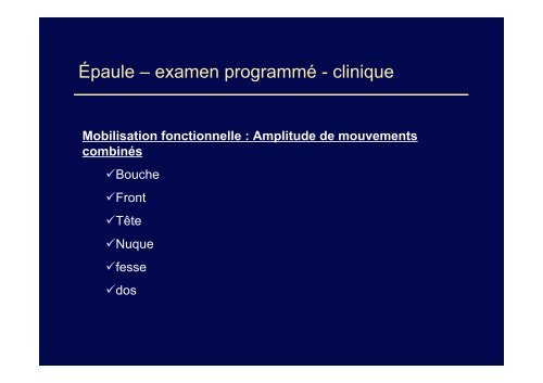 Les tendinopathies du membre supérieur