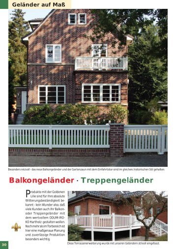 Balkongeländer - Treppengeländer