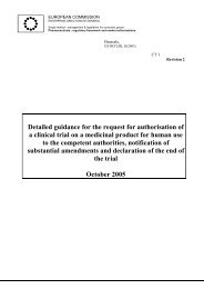 Detailed guidance for the request for authorisation of a ... - Pharma.be