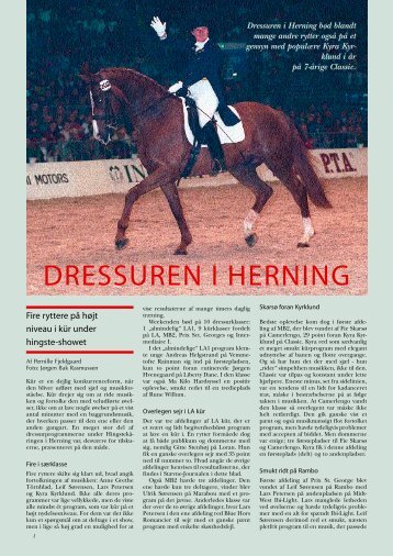 DRESSUREN I HERNING