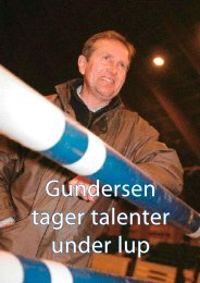 Gundersen tager talenter under lup