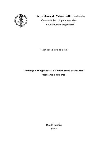 Modelo para ElaboraÃ§Ã£o de DissertaÃ§Ã£o de Mestrado - LABBAS - Uerj