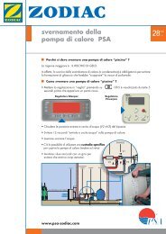 svernamento della pompa di calore PSA