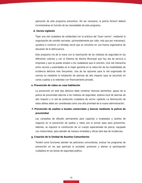 Plan de Desarrollo Municipal - Municipio de Aguascalientes