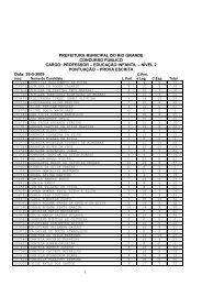 professor â educaÃ§Ã£o infantil â nÃ­vel 2 pontuaÃ§Ã£o â prova