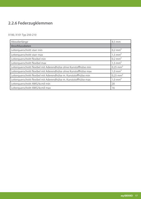 Handbuch myGEKKO RIO Module