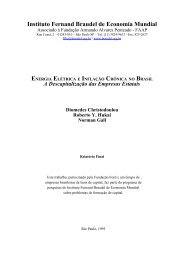 Energia ElÃ©trica e inflaÃ§Ã£o crÃ´nica no Brasil - Instituto Fernand ...