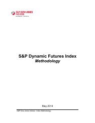 S&P Dynamic Futures Index