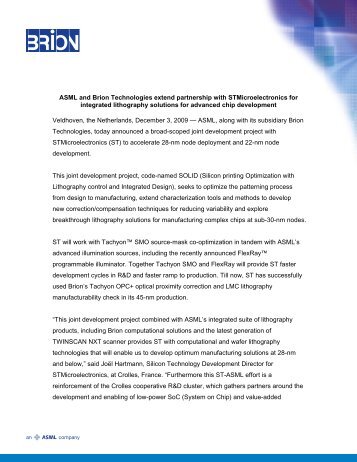 pdf in English - Brion Technologies, Inc.