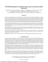 Full field lithographical verification using scanner and mask intrafield ...