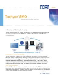 Tachyon SMO