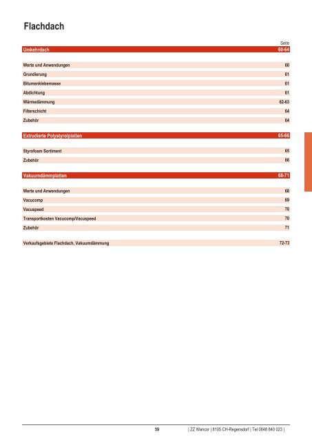 Preisliste 2012